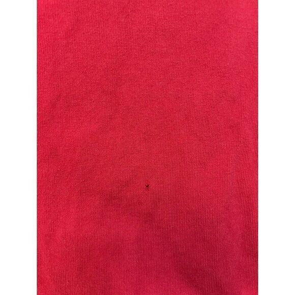 VINTAGE Tommy Hilfiger Crest Logo T-shirt Men XL Red Short Sleeve USA 90s - Picture 3 of 7